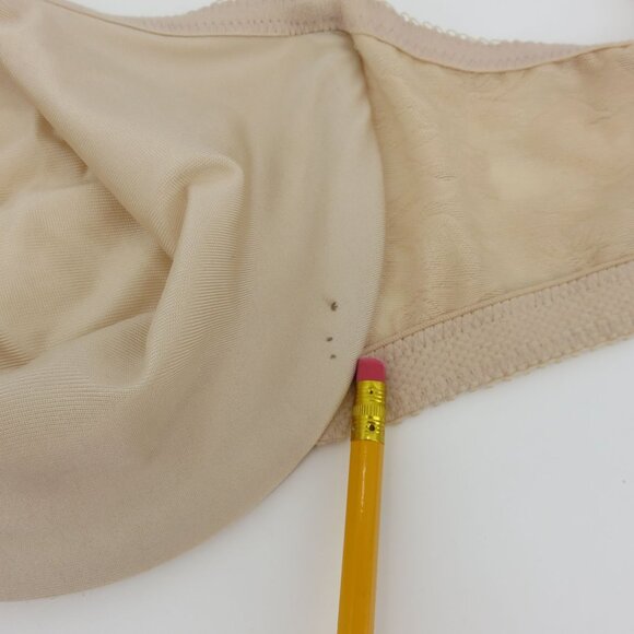 Wacoal 36DD 85567 Awareness Underwire Bra Sand Beige Unlined Lace Overlay Women - Picture 11 of 16